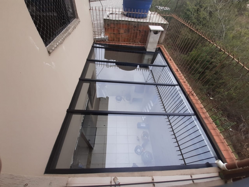 Cobertura Pergolado Vidro Rio Branco - Cobertura de Vidro para Varanda