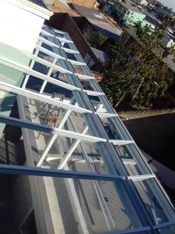 Coberturas de Vidro para Corredor Porto Alegre - Cobertura em Vidro Temperado