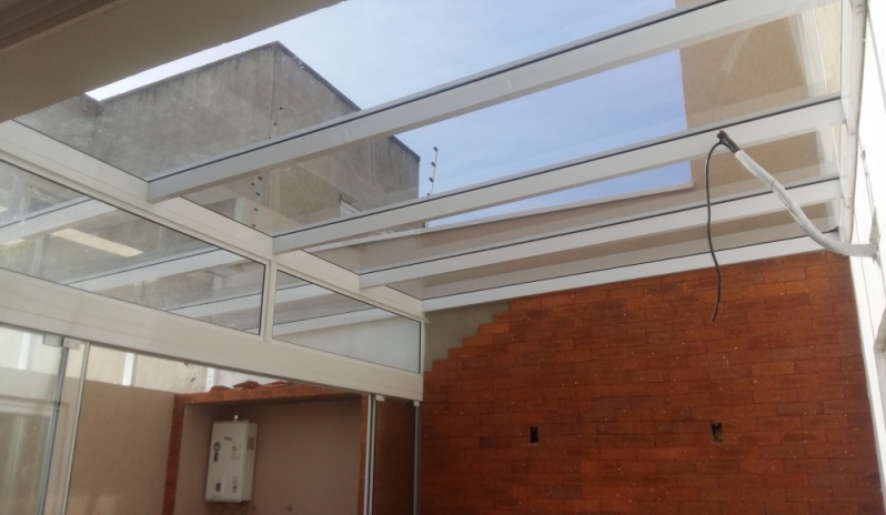 Coberturas de Vidro para Pergolado Porto Alegre - Cobertura de Vidro Retrátil