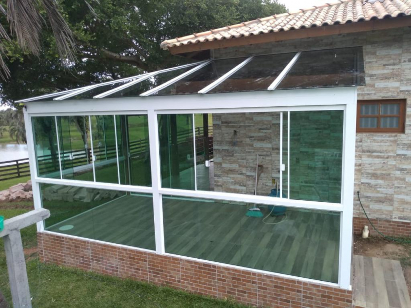 Fechamento de Sacadas com Vidro Retrátil Boa Vista - Fechamento de Cobertura com Vidro