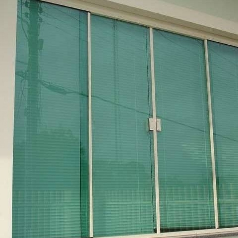 Instalação de Janela de Vidro Verde Charqueadas - Janela de Vidro 4 Folhas