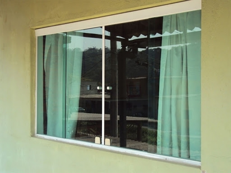 Janela de Vidro para Quarto Valores Rio Branco - Janela de Vidro 4 Folhas