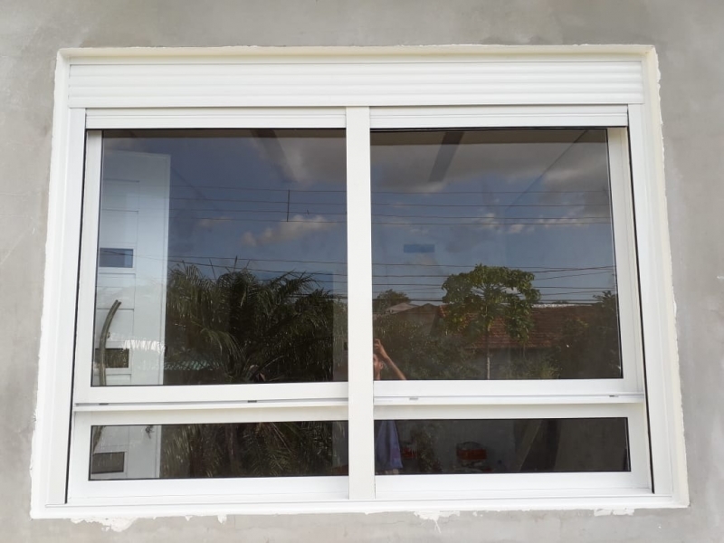 Janelas de Alumínio Guajuviras - Janela em Alumínio Branco