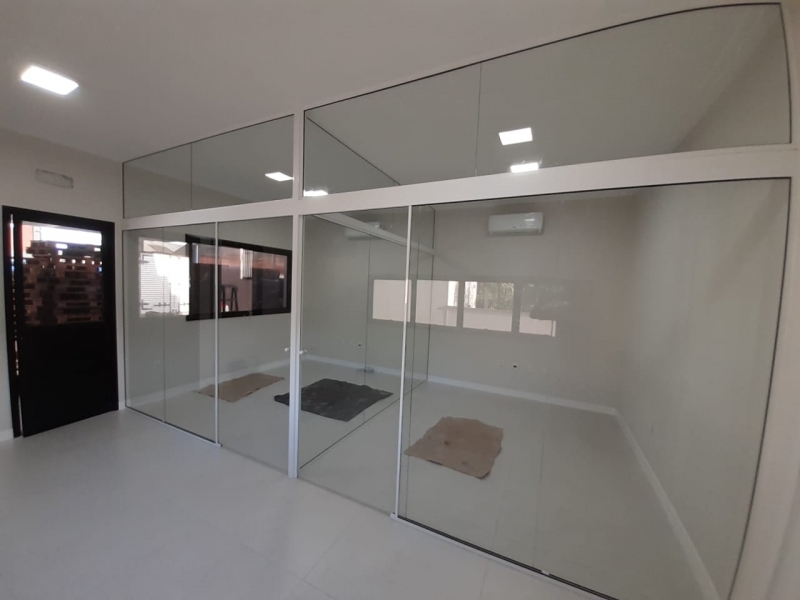 Portas de Vidro para Sala Moinhos de Vento - Porta Camarão de Vidro