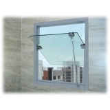 instalação de janela pivotante vidro Guaíba