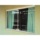 janela de vidro para quarto valores Higienópolis