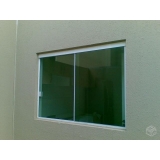 janela de vidro verde valores CRISTAL
