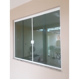 janelas de vidro blindex Boa Vista