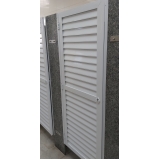 portas de alumínio veneziana TRISTEZA