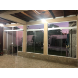 valor de porta de garagem de vidro temperado Vila Ipiranga